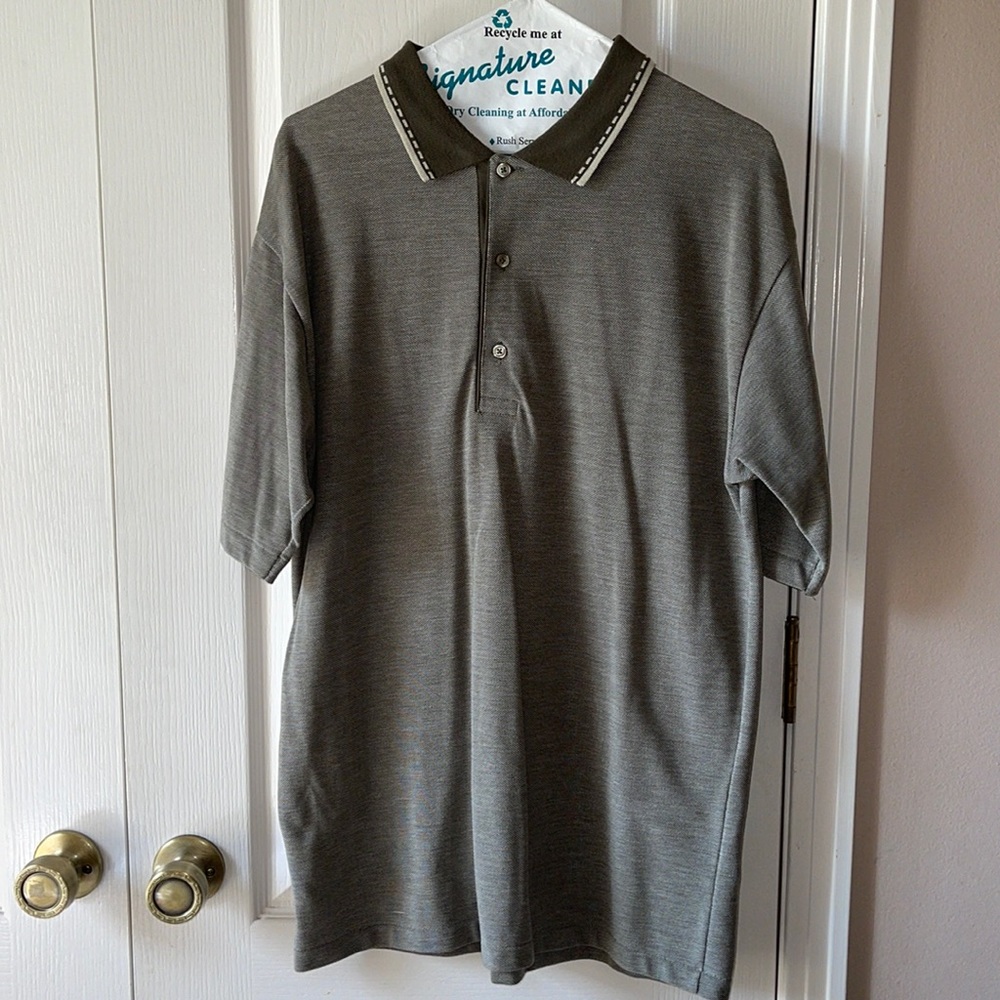 D12 Savane green polo